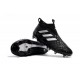 Scarpette da Calcio Adidas Ace 17+ PureControl FG Nero Bianco