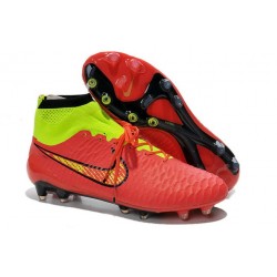 Scarpe calcio Nike Magista Obra FG - Uomo - Rosso Verde Nero