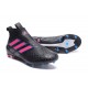 Scarpe da Calcio 2017 Adidas ACE 17+ Purecontrol FG Nero Rosa Shock Blu