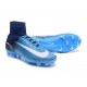 Scarpa da calcio Nike Mercurial Superfly V Tech Craft FG ACC Blu bianco