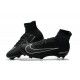 Scarpette da Calcio Nike Mercurial Superfly V FG Nero Grigio Scuro