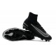 Scarpette da Calcio Nike Mercurial Superfly V FG Nero Grigio Scuro