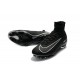 Scarpette da Calcio Nike Mercurial Superfly V FG Nero Grigio Scuro