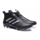 Scarpa da Calcio Adidas ACE 17+ Purecontrol FG Nero Bianco Notte metallizzata