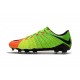 Nuove Scarpa da Calcio Per Terreni Duri Nike Hypervenom Phantom 3 FG Verde Nero Junior