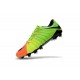 Nuove Scarpa da Calcio Per Terreni Duri Nike Hypervenom Phantom 3 FG Verde Nero Junior