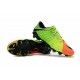 Nuove Scarpa da Calcio Per Terreni Duri Nike Hypervenom Phantom 3 FG Verde Nero Junior