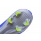 Nike Mercurial Vapor XI FG Scarpe Uomo Terreni Compatti Argento Blu Rosa