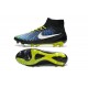 2015 SCARPE CALCIO NIKE Magista Obra FG Nero Blu Volt