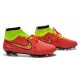 Scarpe calcio Nike Magista Obra FG - Uomo - Rosso Verde Nero