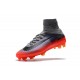 Scarpa da calcio Nike Mercurial Superfly V CR7 FG Grigio Cool Metallic Hematite Grigio Lupo