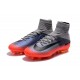 Scarpa da calcio Nike Mercurial Superfly V CR7 FG Grigio Cool Metallic Hematite Grigio Lupo