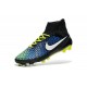 2015 SCARPE CALCIO NIKE Magista Obra FG Nero Blu Volt