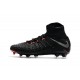 Scarpini Calcio Nike Hypervenom Phantom 3 DF FG ACC Nero Argento Metallic Nero Anthracide