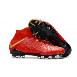 Scarpa Nike Hypervenom Phantom 3 DF FG Oro Rosso