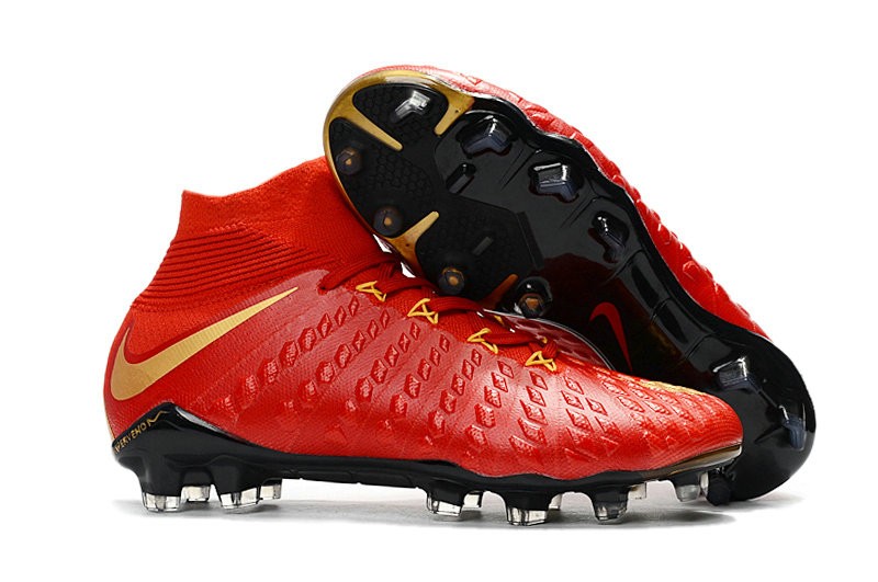 Scarpa Nike Hypervenom Phantom 3 DF FG Oro Rosso
