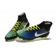 2015 SCARPE CALCIO NIKE Magista Obra FG Nero Blu Volt
