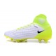 Nuove Scarpe da Calcio Per Terreni Nike Magista Obra 2 FG Verde Bianco Nero Volt