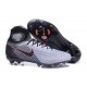 Scarpe Calcio Nike Alte Magista Obra II FG Grigio Nero