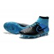 Nuove Nike Magista Obra Fg, Scarpe da calcio uomo Pelle NeroTurchese Blu Laguna
