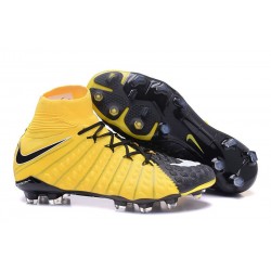 Scarpa Nike Hypervenom Phantom 3 DF FG Giallo Nero