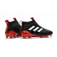 Scarpa da Calcio Adidas ACE 17+ Purecontrol FG Nero Bianco Rosso