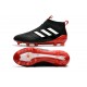 Scarpa da Calcio Adidas ACE 17+ Purecontrol FG Nero Bianco Rosso