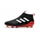 Scarpa da Calcio Adidas ACE 17+ Purecontrol FG Nero Bianco Rosso