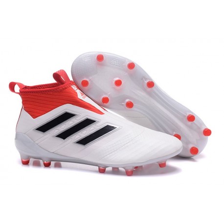 Scarpa da Calcio Uomo Adidas Calcio Adidas ACE 17+ Purecontrol FG Champagne Blanc Casse Noir Rouge