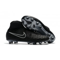 Nuove Scarpe Calcio Nike Alte Magista Obra II FG - Nero