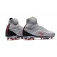 Uomo Scarpa da Calcio Nike Magista Obra 2 FG - Grigio Cool Rosso Varsity Nero