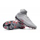 Uomo Scarpa da Calcio Nike Magista Obra 2 FG - Grigio Cool Rosso Varsity Nero