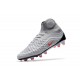 Uomo Scarpa da Calcio Nike Magista Obra 2 FG - Grigio Cool Rosso Varsity Nero