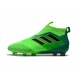 Scarpa da Calcio Uomo Adidas Calcio Adidas ACE 17+ Purecontrol FG Champagne Verde Solar Nero Verde