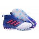 Scarpa da Calcio Adidas ACE 17+ Purecontrol FG Blu Rosso Bianco