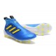 Nuove Adidas Calcio ACE 17+ Mastercontrol FG Per Uomo Blu Giallo Bianco
