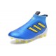 Nuove Adidas Calcio ACE 17+ Mastercontrol FG Per Uomo Blu Giallo Bianco