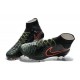 Nuove Nike Magista Obra Fg, Scarpe da calcio uomo Nero Rough Green Cremise Hyper