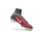 Scarpe Donna Nike Mercurial Superfly V FG Terreni Compatti - Rosa Hyper Bianco Grigio Lupo