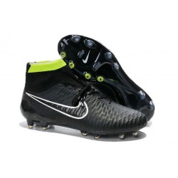 Nuove Nike Magista Obra Fg, Scarpe da calcio uomo Nero Bianco Volt