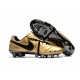 Nike Tiempo Legend 7 FG Scarpe da calcio Uomo Totti X Roma Oro Nero