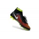 Nuove Nike Magista Obra Fg, Scarpe da calcio uomo Nero Bianco Rosso Verde