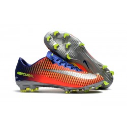 Scarpe Calcio Nike Mercurial Vapor 11 FG CR7 Blu Deep Royal Cromo Cremise Totale