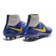 2015 SCARPE CALCIO NIKE Magista Obra FG Blu Grigio Giallo