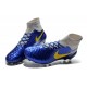 2015 SCARPE CALCIO NIKE Magista Obra FG Blu Grigio Giallo
