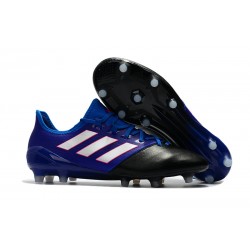 Nuove Adidas Ace 17.1 FG Scarpe da Calcio Blu Nero Bianco