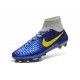 2015 SCARPE CALCIO NIKE Magista Obra FG Blu Grigio Giallo