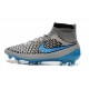 Scarpe calcio Nike Magista Obra FG - Uomo - Grigio Lupo Turchese Nero