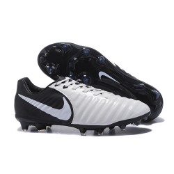 Scarpe da calcio Nike Tiempo Legend VII FG 2017 Nero Bianco