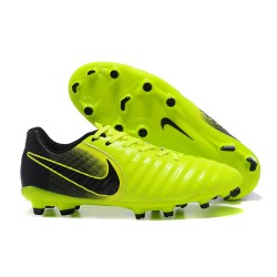Nike Tiempo Legend 7 FG Scarpe da calcio Uomo Volt Nero